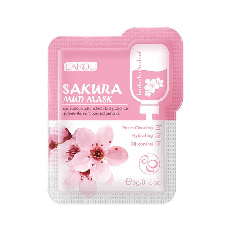 lycome sakura clay mask 5g - Single Sachet 5g