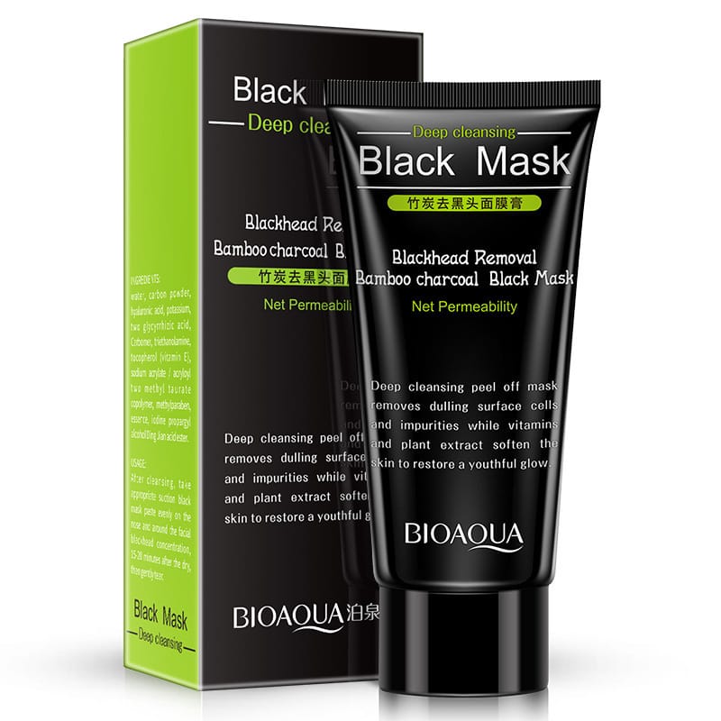 Bioaqua bamboo charcoal blackhead mask - Bamboo Charcoal