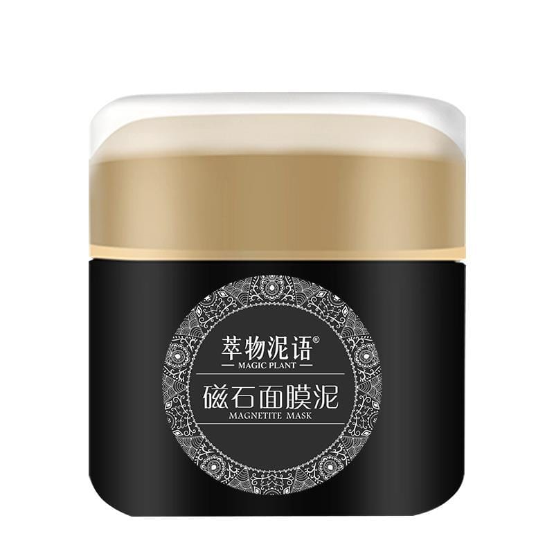 mud language magnet mask mud deep sea mud shrinkage cleaning - Mud Language Magnet Mask Mud Deep Sea Mud Shrinkage Cleaning Black