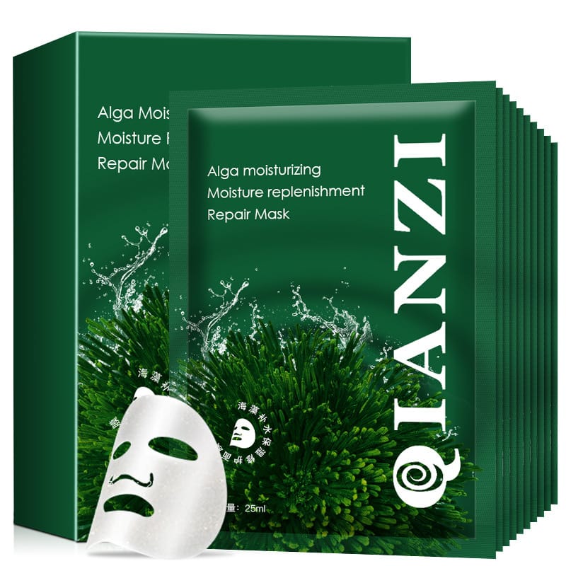 24K gold and seaweed mask box - Seaweed 10 Piece Box