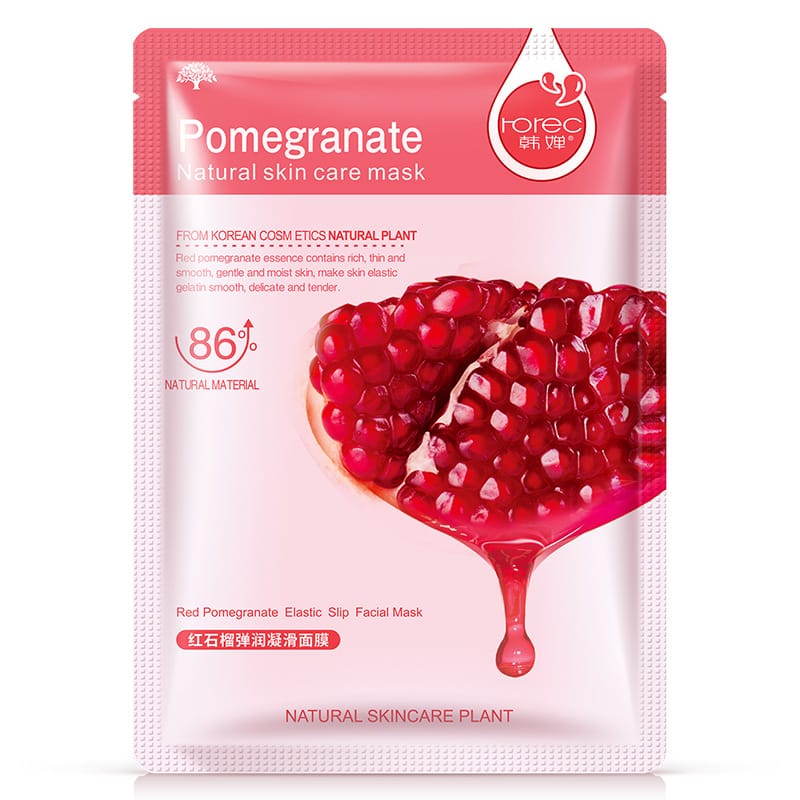 Plant care sheet mask - Pomegranate