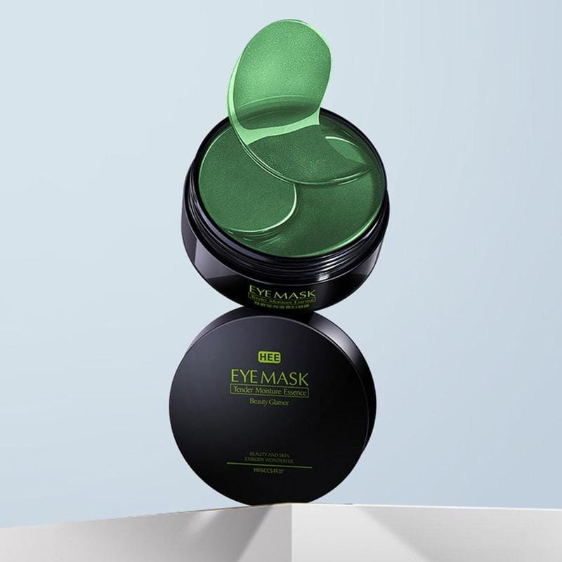 24k gold seaweed eye mask - 24K gold seaweed eye mask Black