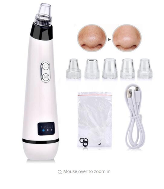 blackhead instrument electric suction facial washing instrument beauty acne cleaning blackhead suction instrument - Blackhead Instrument Electric Suction Facial Washing Instrument Beauty Acne Cleaning Blackhead Suction Instrument Powerful black