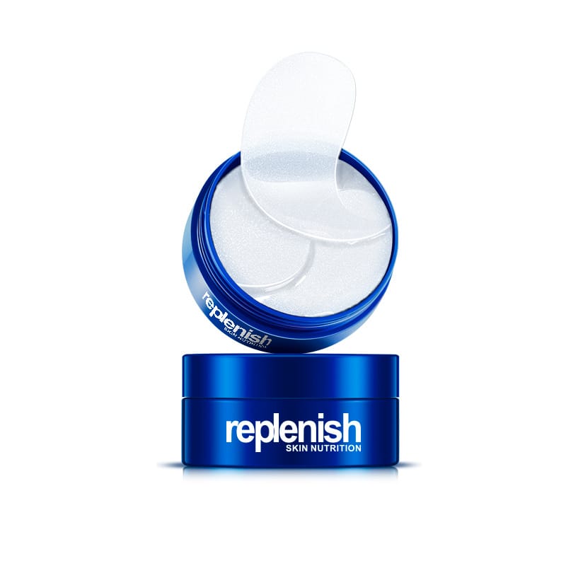 24k gold seaweed eye mask - 24K gold seaweed eye mask Blue