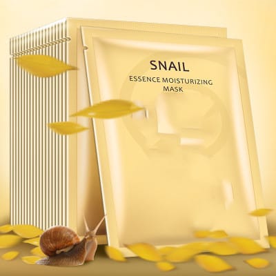 snail moisturizing whitening mask cosmetics - Snail Moisturizing Whitening Mask Cosmetics One piece of snail moisturizin