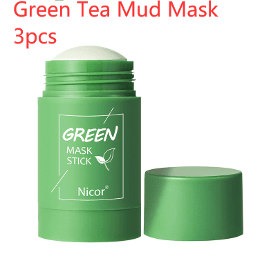 green tea clay mask stick - Green Tea - 3 Pack