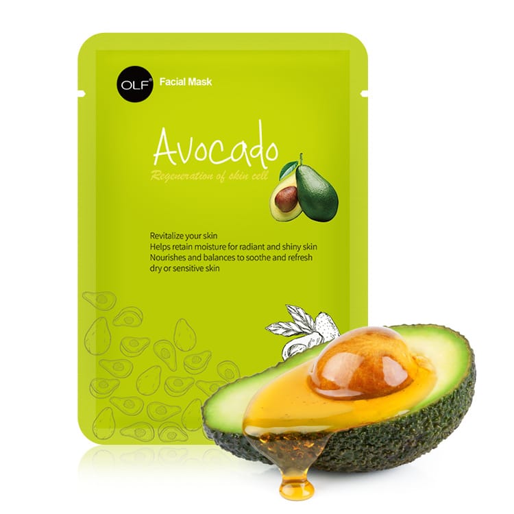 fruit-flavored mask without moisturizing and moisturizing - Avocado