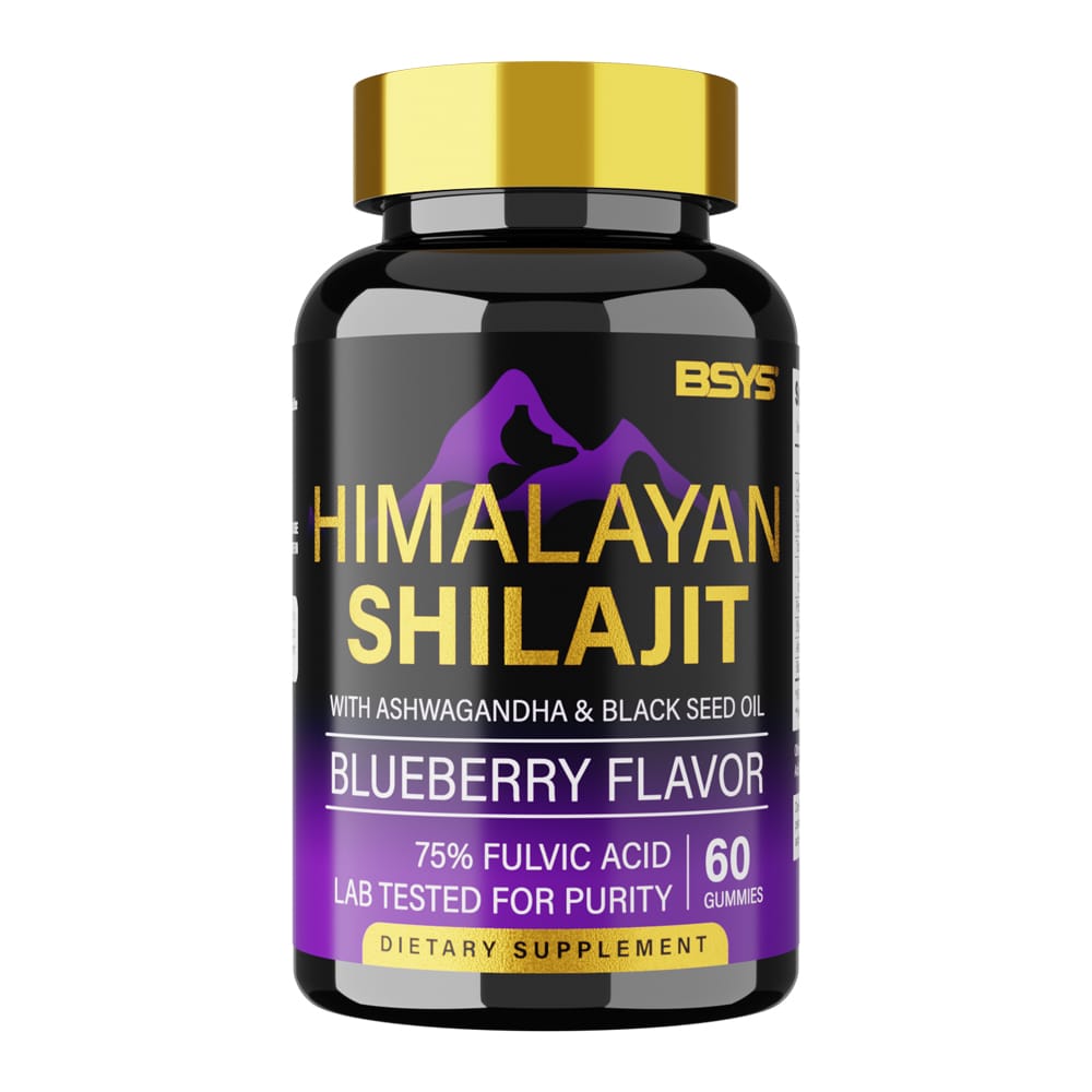 bsys shilajit gummies 60's - 1bottle