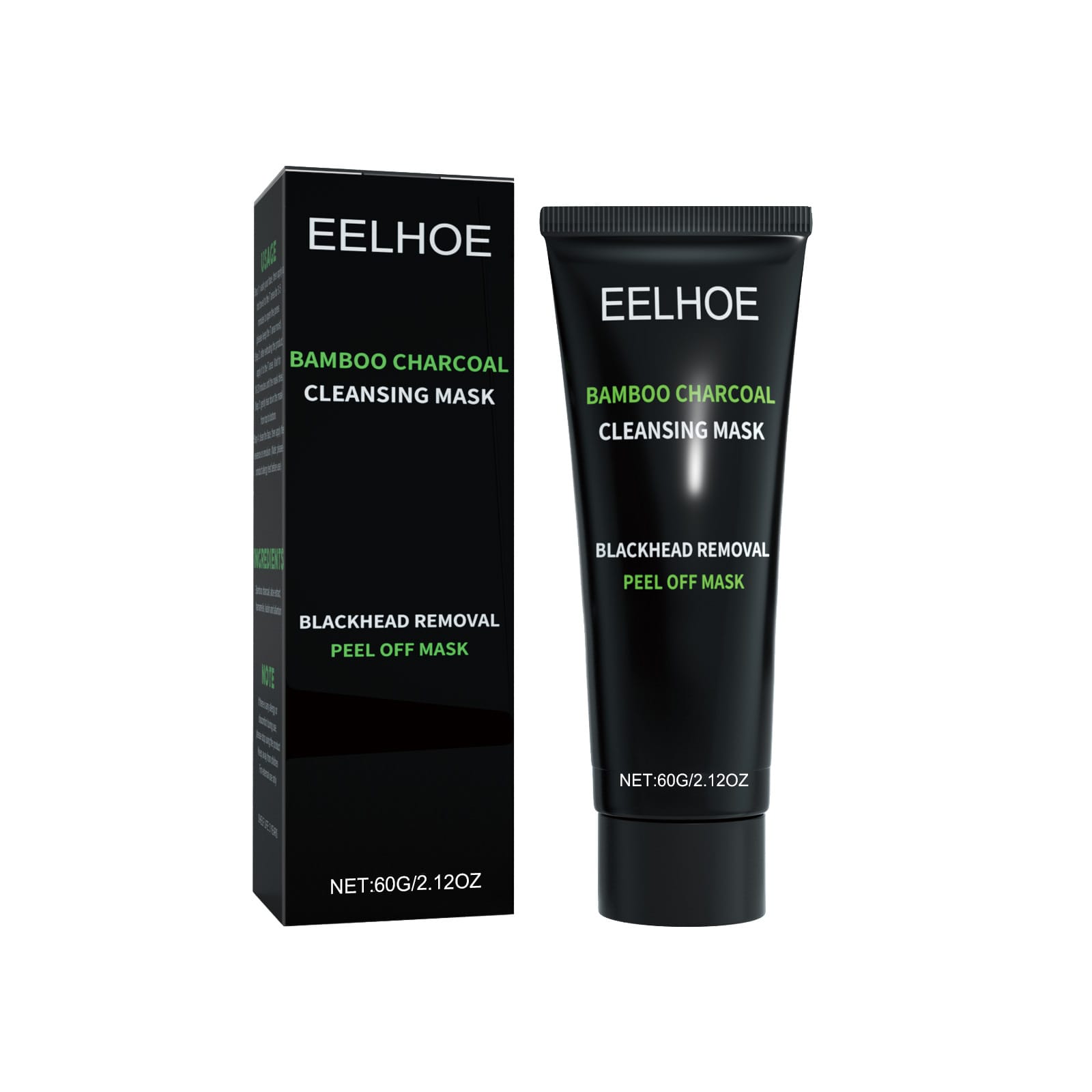eelhoe bamboo charcoal peel-off mask - Single Mask