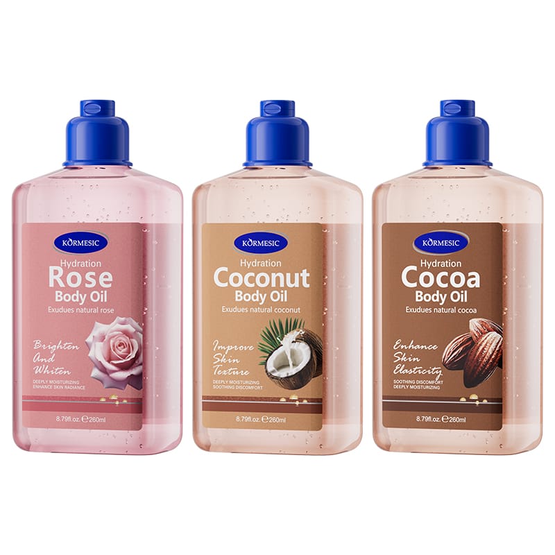 kormesic cocoa body oil 260ml - Combination Set