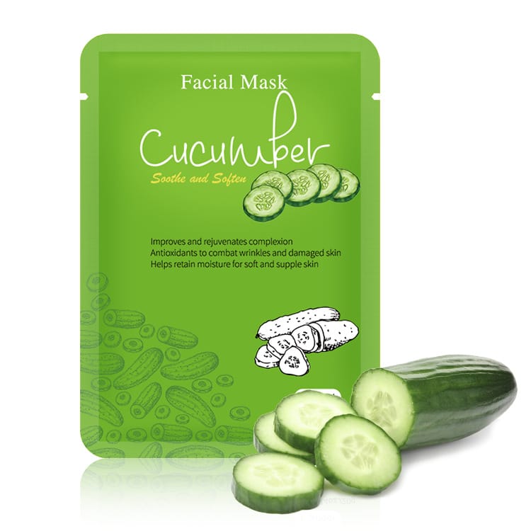 fruit-flavored mask without moisturizing and moisturizing - Cucumber
