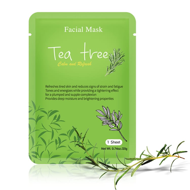 fruit-flavored mask without moisturizing and moisturizing - Tea tree