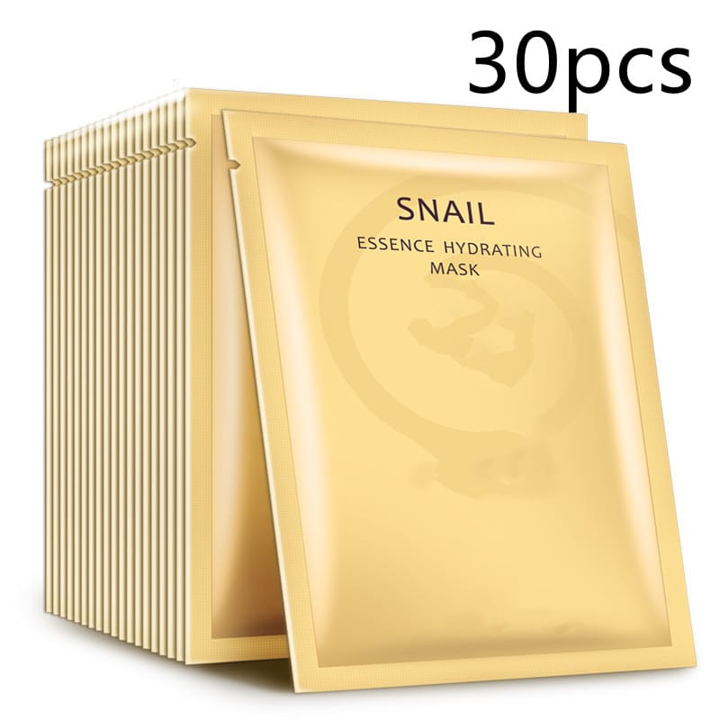 snail moisturizing whitening mask cosmetics - Snail Moisturizing Whitening Mask Cosmetics 30 Piece Pack Pack Moisturizing one piece