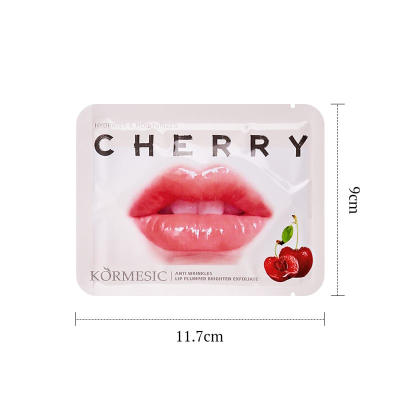 Popular english lip mask labial membrane aloe blueberry fruit lip mask patch - Cherry Lip Mask