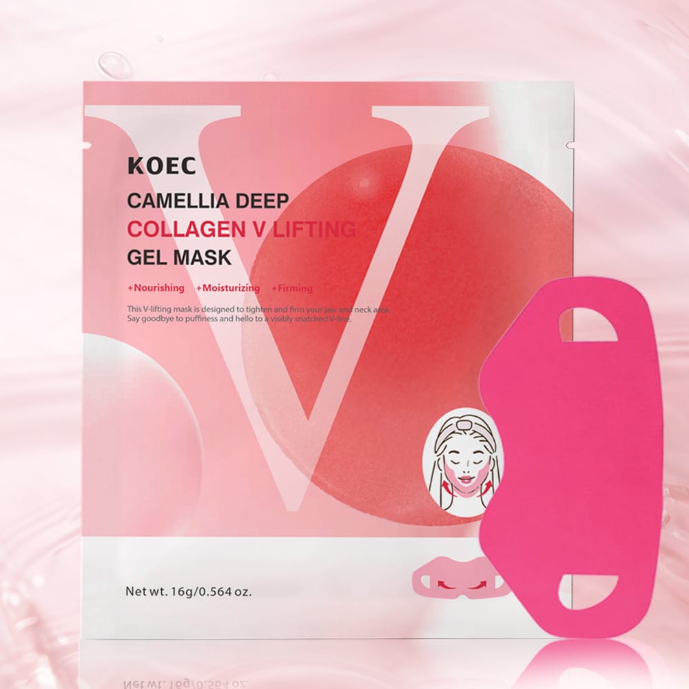 Camellia collagen V face mask - 4 Piece Set