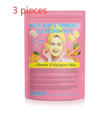 turmeric cleansing pad compressed turmeric kojic acid - Turmeric Cleansing Pad Compressed Turmeric Kojic Acid Yellow 40pcs3 pieces