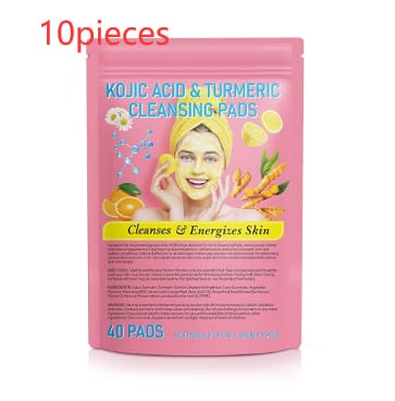 turmeric cleansing pad compressed turmeric kojic acid - Turmeric Cleansing Pad Compressed Turmeric Kojic Acid Yellow 40 Piece Pack Pack 10 Piece Pack