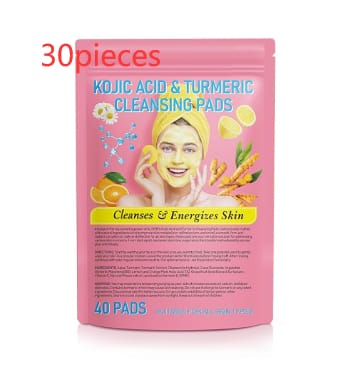 turmeric cleansing pad compressed turmeric kojic acid - Turmeric Cleansing Pad Compressed Turmeric Kojic Acid Yellow 40 Piece Pack Pack 30 Piece Pack