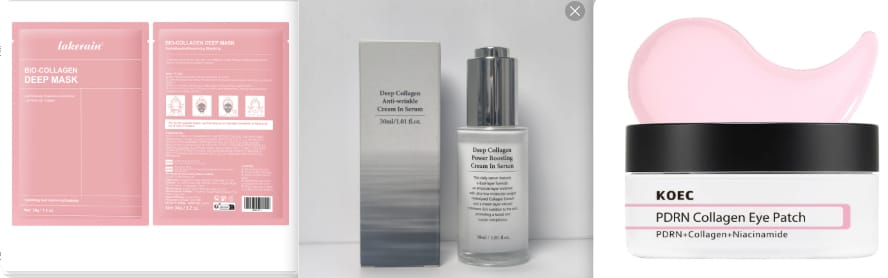 lakerain collagen hydrogel face mask set - Full Set