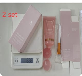 face night mask collagen wrapping mask natural ingredients firming elasticity & hydration anti-wrinkle for skin care - Face Night Mask Collagen Wrapping Mask Natural Ingredients Firming Elasticity & Hydration Anti - wrinkle For Skin Care 75ml 2 With long brush set