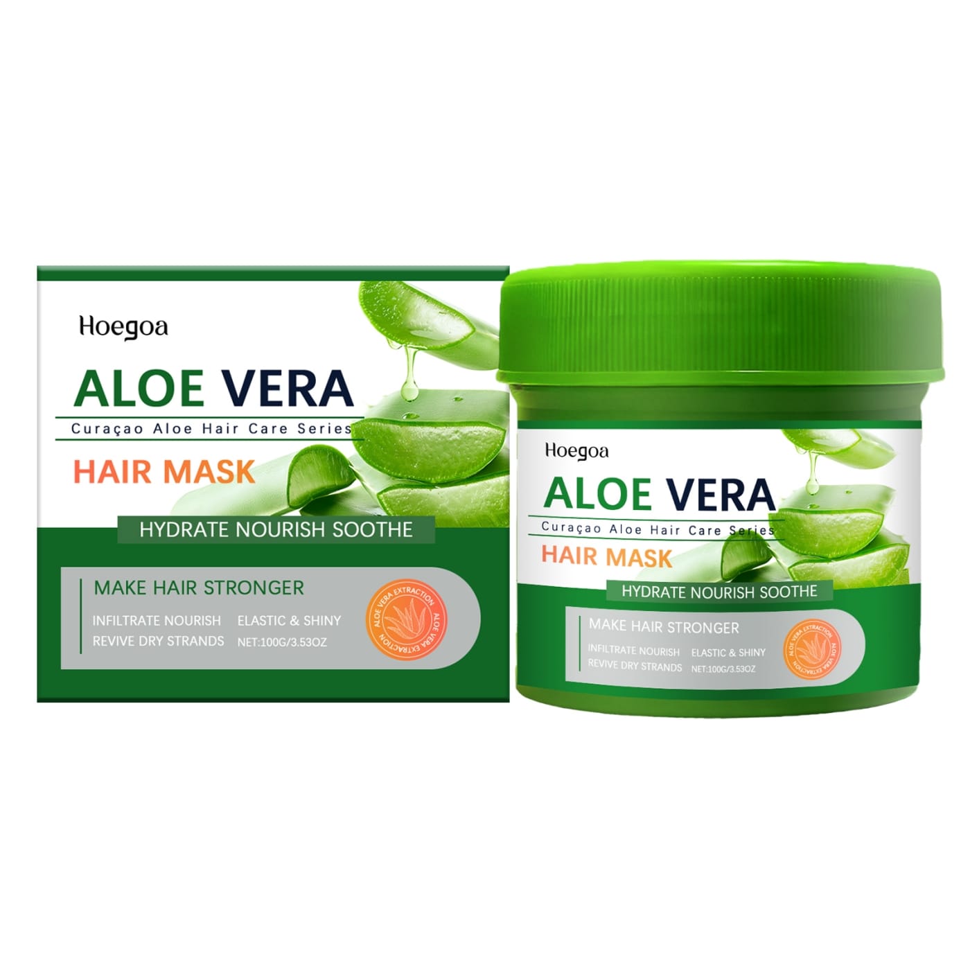 aloe moisturizing nourishing hair mask - Aloe Moisturizing Nourishing Hair Mask 100g
