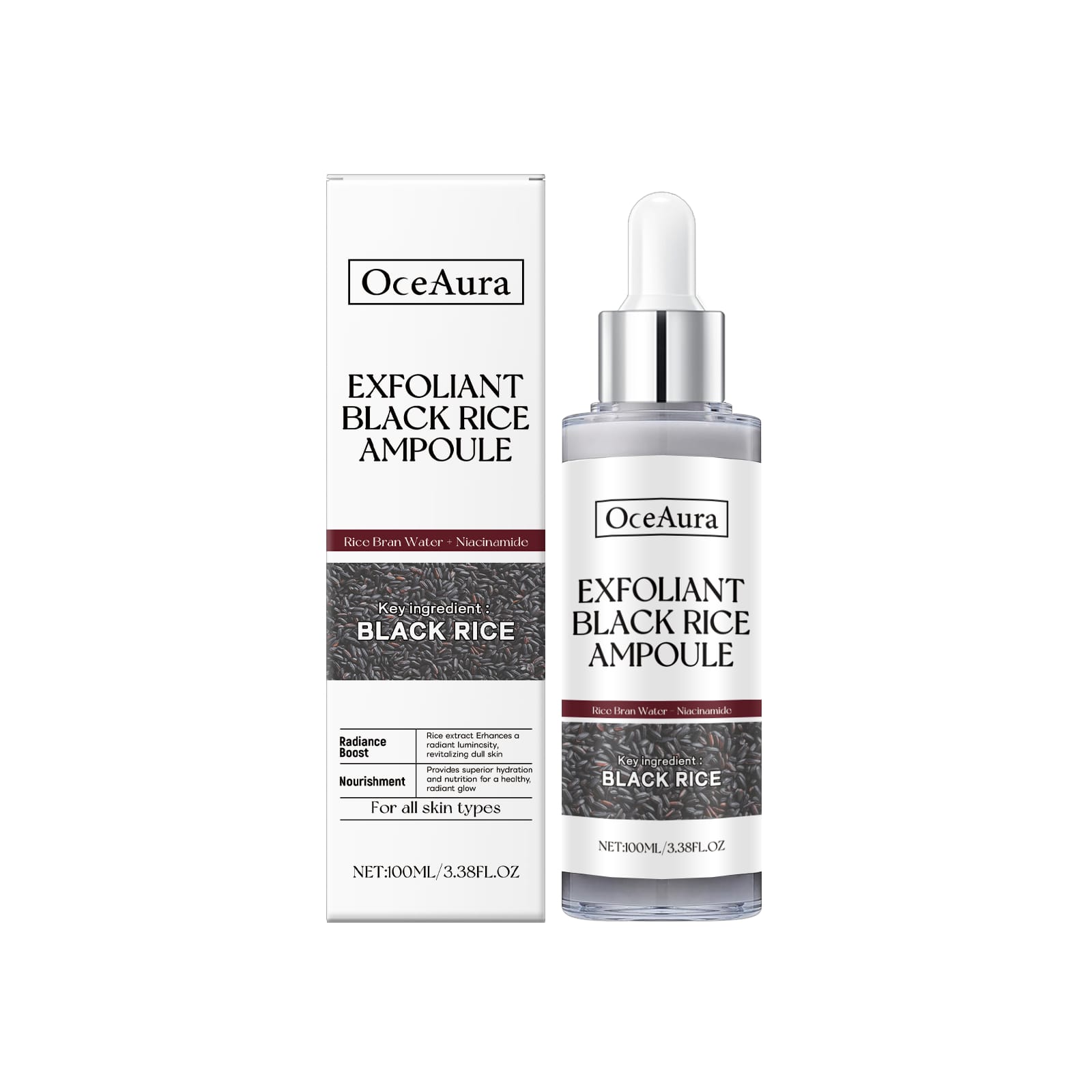exfoliant black rice ampoule - Exfoliant Black Rice Ampoule 100ml