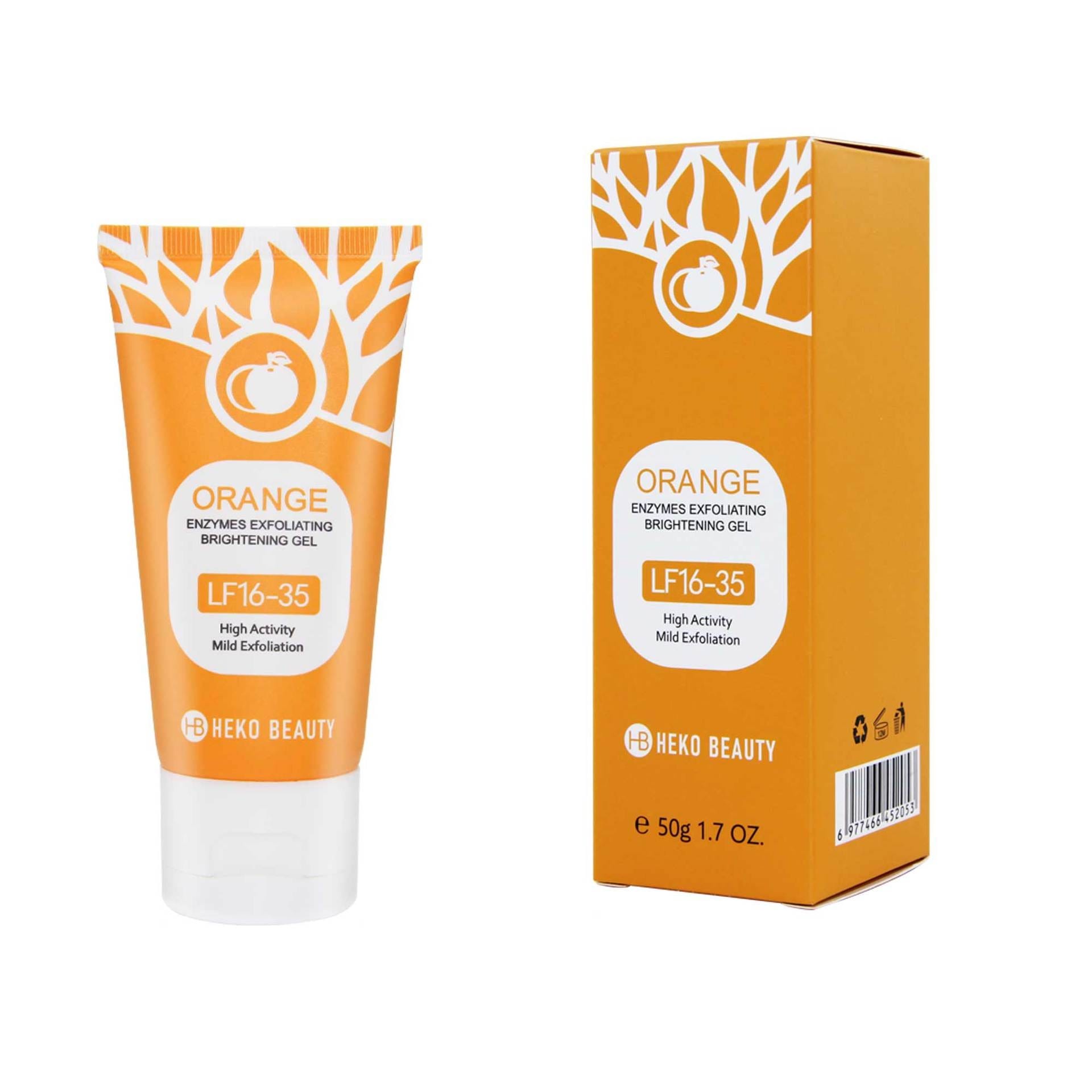 orange enzyme exfoliating gel facial deep cleansing moisturizing gentle rubbing mud exfoliating skin - Orange Enzyme Exfoliating Gel Facial Deep Cleansing Moisturizing Gentle Rubbing Mud Exfoliating Skin Enzyme Exfoliating